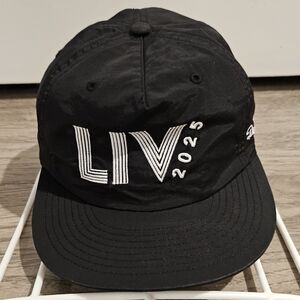 NWOT AS Colour 2025 LIV Nightclub Miami Snap Surf Hat - OSFA - Black & White